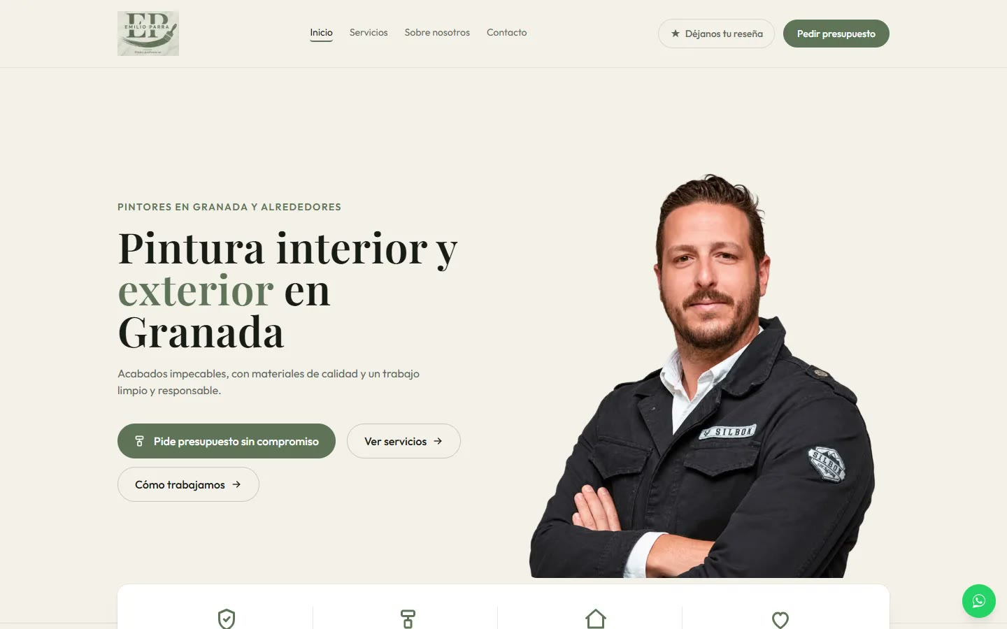 Web de Pinturas Emilio